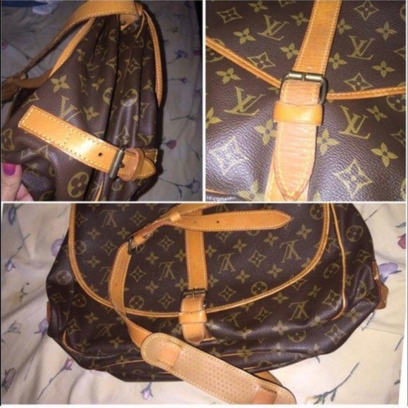 SOLD!!!!Authentic Louis Vuitton Saumur 35 Monogram - Picture 2 of 8